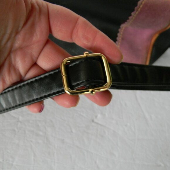 Dooney & Bourke BLACK Y2K  Vintage Charm Alphabet Mini Duffle Bag SHOULDER - Picture 7 of 13